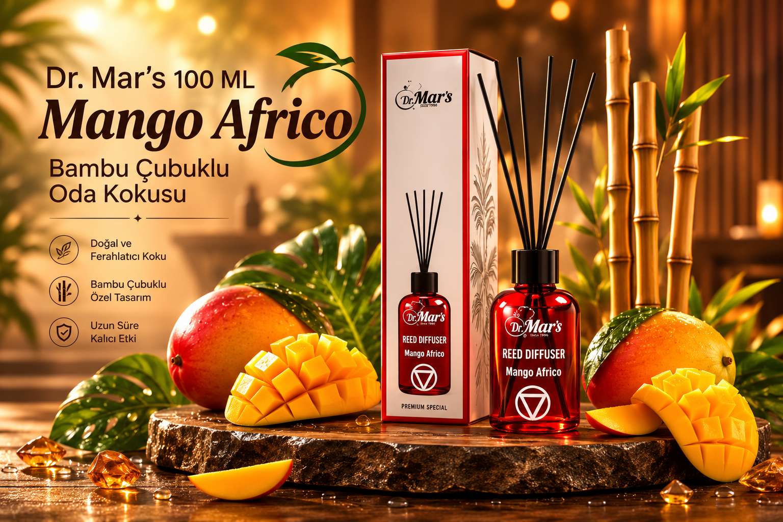 Mango Africo Bambu Çubuklu Oda Kokusu